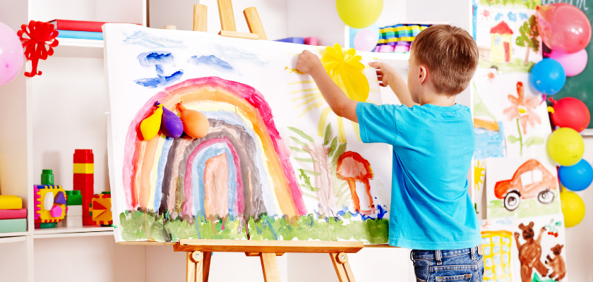 6 Gründe warum kreative Aktivitäten für Kinder förderlich sind